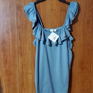 🖤Entro🖤Isabella Ruffle tank🖤